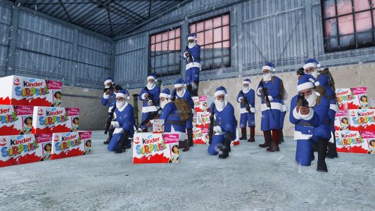 Joint Ops Multiclan - Recue Red Santa 2020 - The Kinder Eggs Party ! (1RCC, AIR, UNCP, IBC, SG)